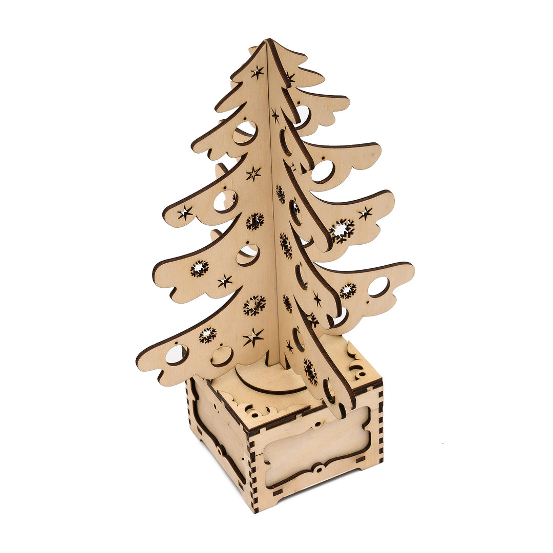 Christmas Tree with small box - The Engraved Store