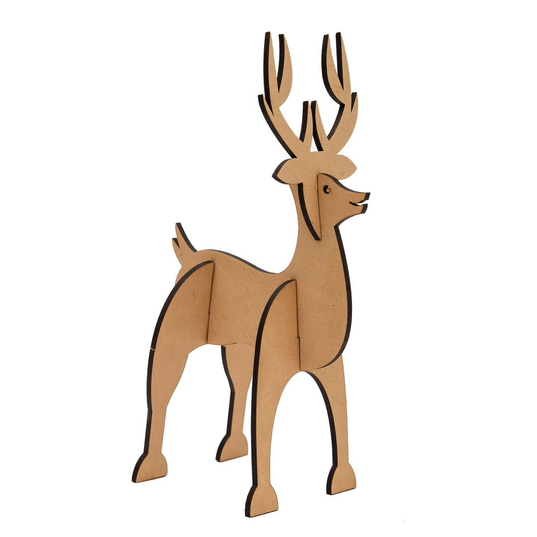 Folding Standing Reindeer - The Engraved Store