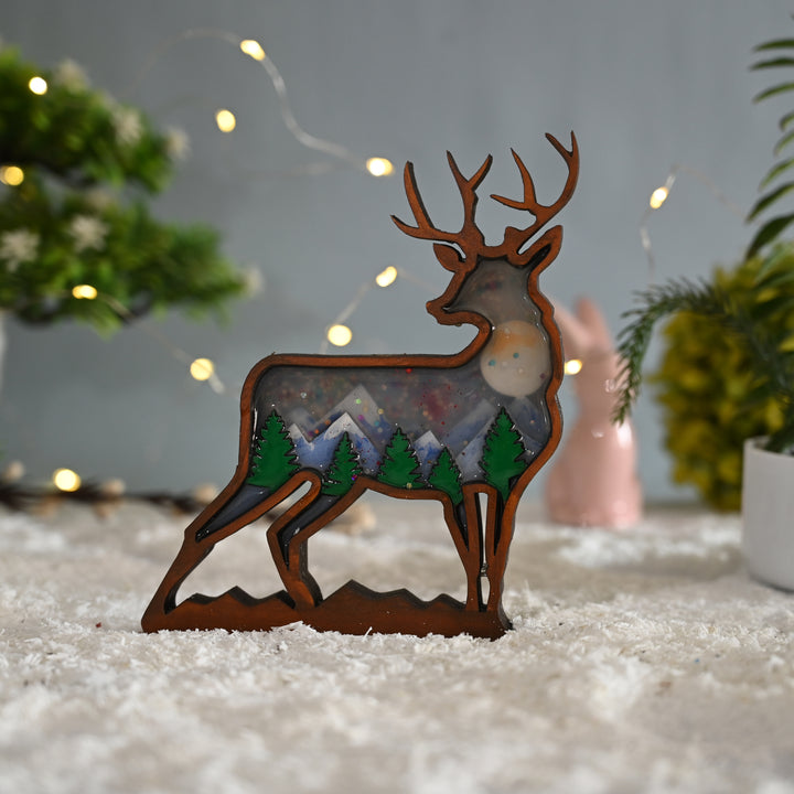 Standing Deer Resin - The Engraved Store