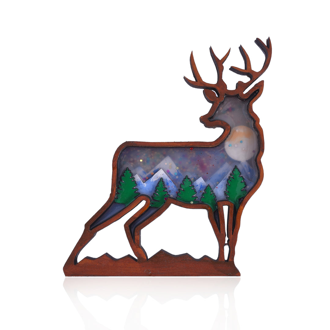 Standing Deer Resin - The Engraved Store