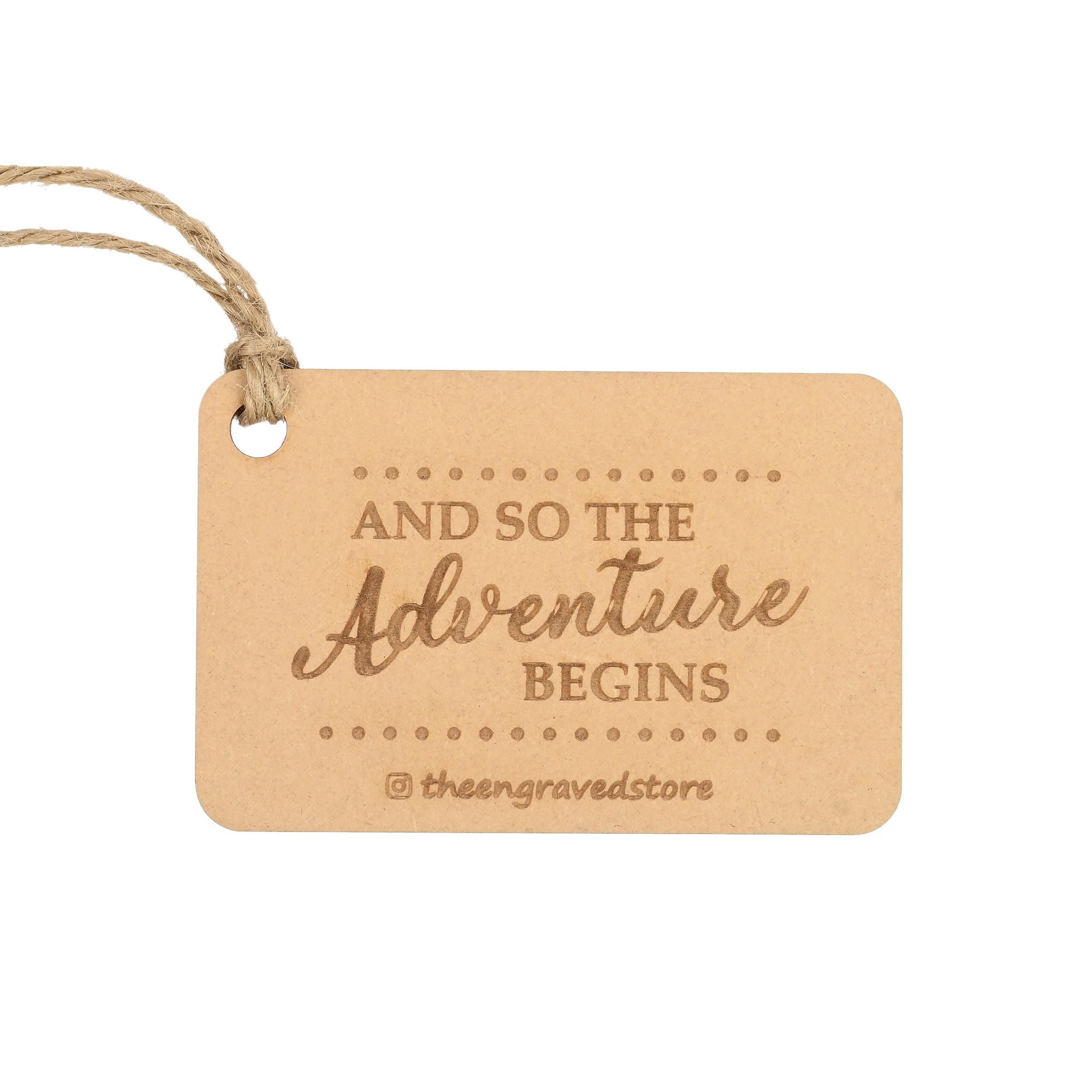 Personalised wooden 2025 luggage tags