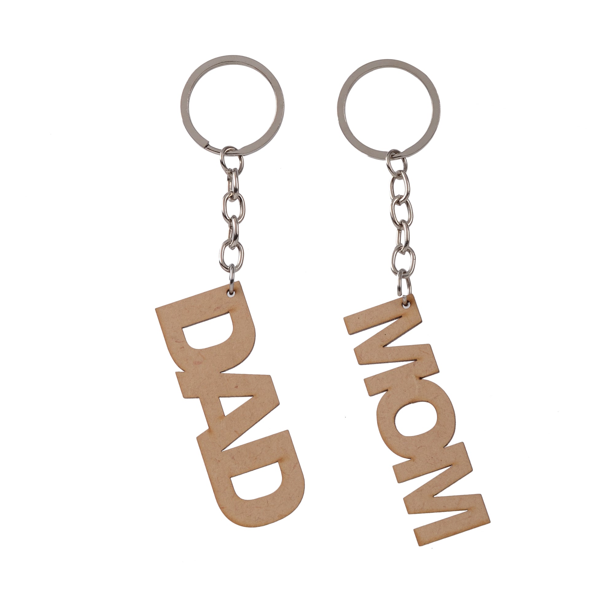 Mom dad sale keychain